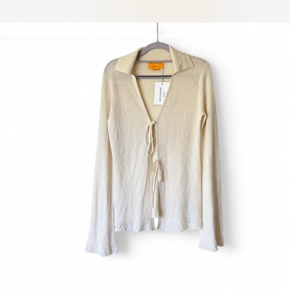 Guest in Residence Cream Cashmere Cardigan - Picture 1 of 8